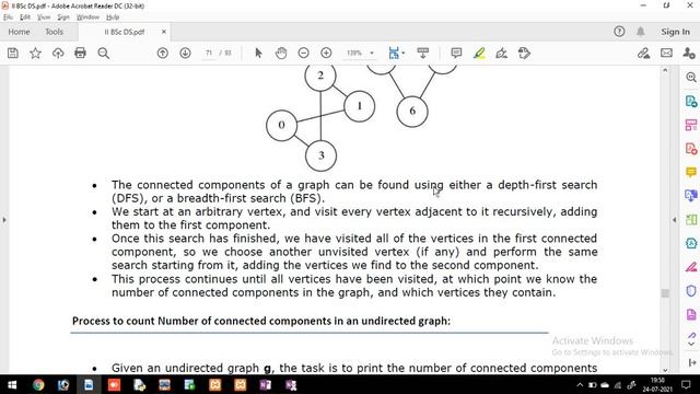 Java DS 38 - Connected components of Graphs смотреть онлайн