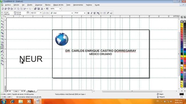 CorelDraw X3 - Introducción - Sesión 01. wmv смотреть онлайн