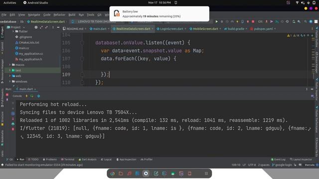 Firebase Real Time Database Flutter // Firebase Tutorial flutter смотреть онлайн