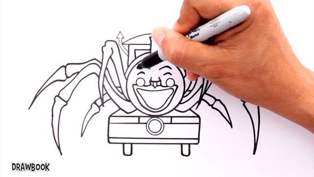 How To Draw CHOO CHOO CHARLES (step By Step)