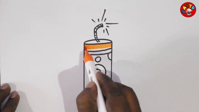 How To Draw Crackers | Happy Diwali simple drawing смотреть онлайн