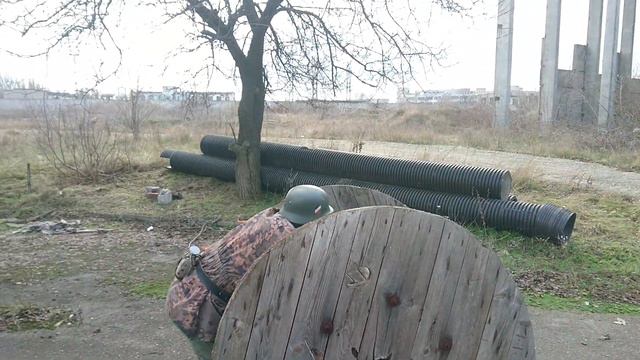 Страйкбол Запорожье, полигон Монолит 10.12.2017 -04- смотреть онлайн