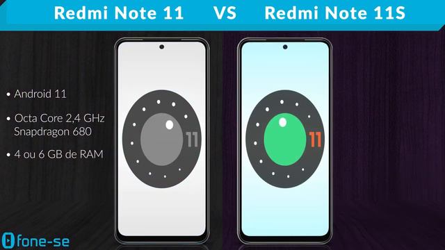 Redmi Note 11 vs Redmi Note 11S (Comparativo) смотреть онлайн