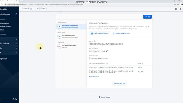 Adding More Apps to Firebase Project смотреть онлайн