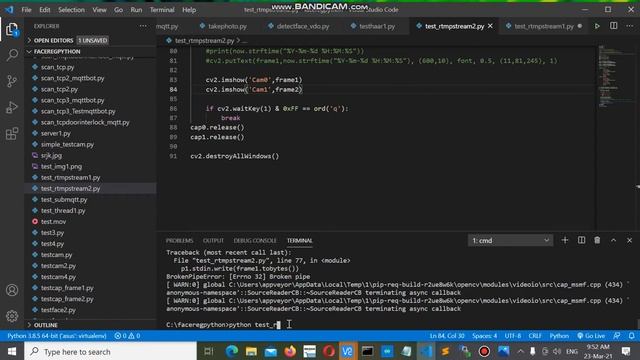 TestRTMP2CamStream смотреть онлайн
