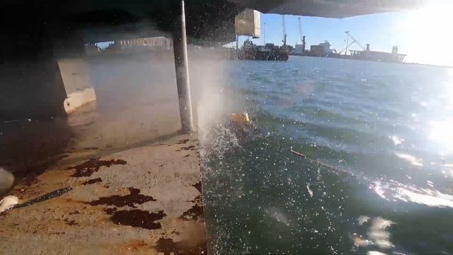 Georgia underwater cleaning.Грузия-подводная очистка. Гидродинамическая машина 500 bar 27 l/min. смотреть онлайн