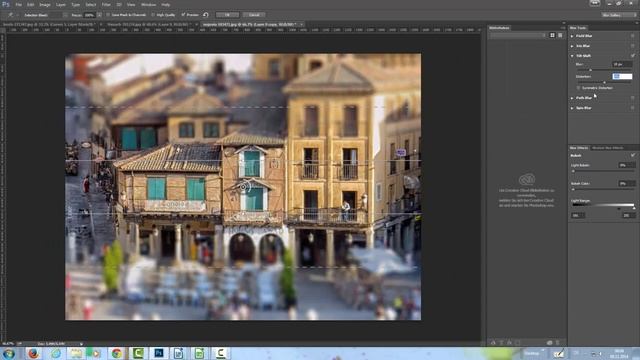 Photoshop Tutorial: How to Create the Tilt-Shift Effect смотреть онлайн