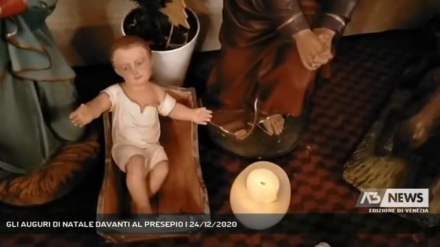 GLI AUGURI DI NATALE DAVANTI AL PRESEPIO | 24/12/2020 смотреть онлайн