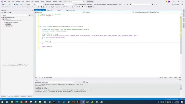 SigRemover App - Part 1 - Basic Scaffolding, Error Handling | C++ | Win32 смотреть онлайн