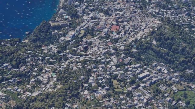 Capri island, virtual tour, Italy смотреть онлайн