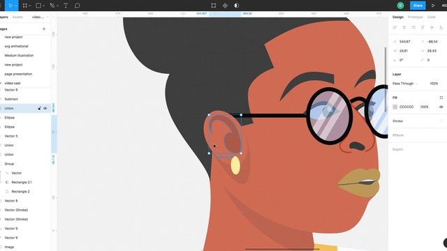 Illustrating with Figma (part 8) смотреть онлайн