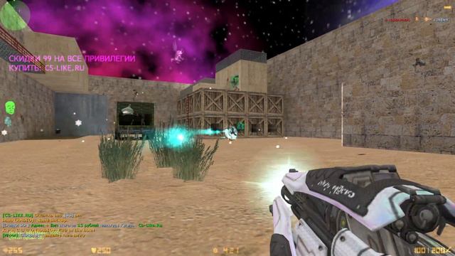 Counter-strike 1.6 зомби сервер №2 | ЗОМБИ ЛАЙК! | ОБЗОР СЕРВЕРА КС 1.6! смотреть онлайн