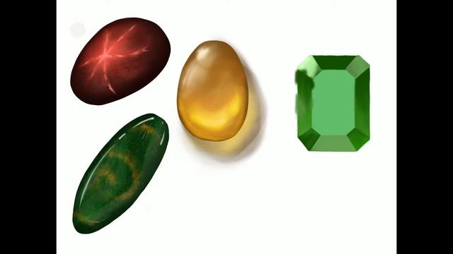 Procreate - Gemstones - Time Lapse - step by step смотреть онлайн