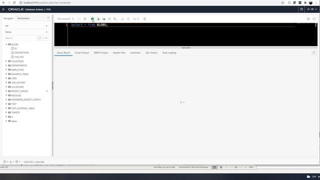 Working with your Oracle Tables in Database Actions смотреть онлайн