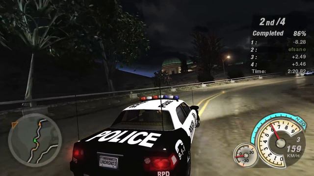 แต่งรถตำรวจ ไปไล่รถซิ่ง - Need For Speed Underground 2 MOD смотреть онлайн