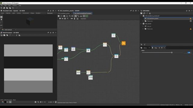 Курс по программированию в Substance Designer. 07 pixel processor transformation 2d практика смотреть онлайн