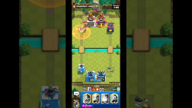 Clash Royale Mod apk Quick Battle (2 vs 2 Battle) New Battle Deck Gaming 🤩4th Video.. смотреть онлайн