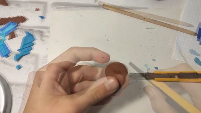 Лепим кирку из Майнкрафт смотреть онлайн