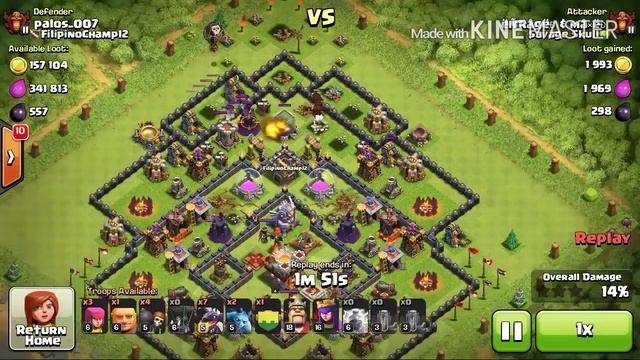 More on Using Mass Dragons! Savage Skull (Savage TH10/11 Clan) смотреть онлайн