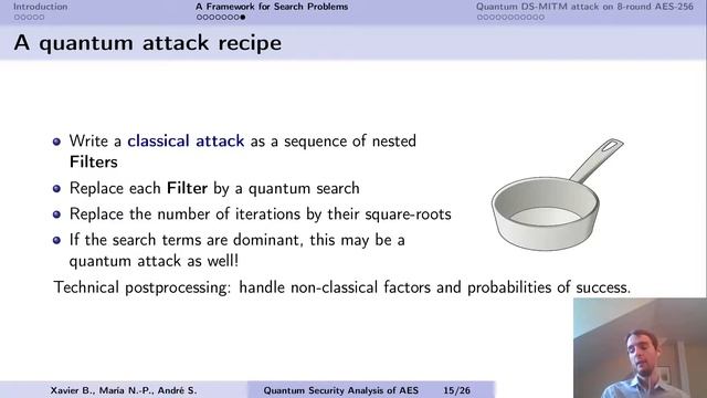 Quantum Security Analysis of AES смотреть онлайн