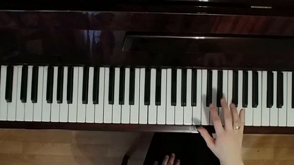 ЛУННАЯ СОНАТА НА ПИАНИНО урок №1 Как сыграть на фортепиано Бетховен Moonlight sonata красивая музык