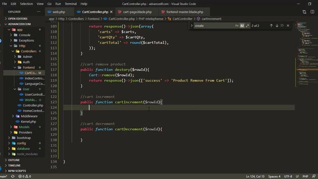 #69 Cart Page | Cart Quantity Increment & Decrement With Ajax смотреть онлайн