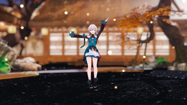 【Honkai:Star Rail MMD/4K】青雀 - 「呆呆一呆呆」 смотреть онлайн