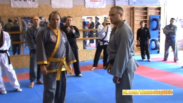 Grandmaster Juerg Ziegler. Sin Moo Hapkido.