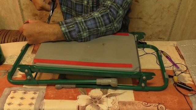 Рыболовно-садовая скамья - перевертыш !!! смотреть онлайн