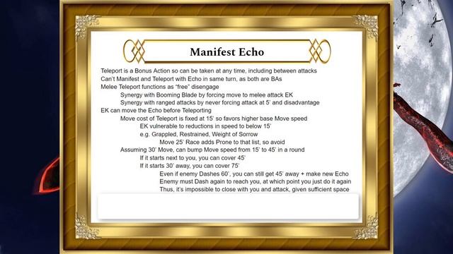 Optimized Echo Knight - Deep Dive Series - D&D 5e