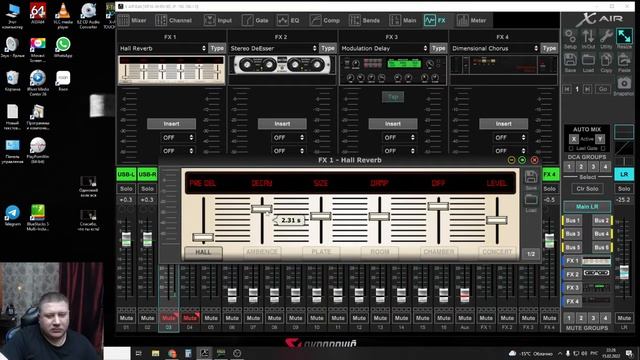 МИКШЕР Behringer XR18 ПОКАЗЫВАЮ СВОИ НАСТРОЙКИ смотреть онлайн