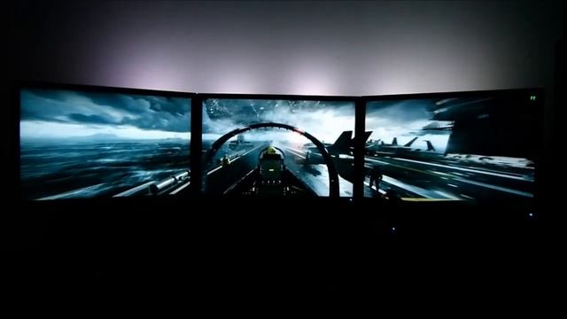 Battlefield 3 - Going Hunting - GTX 680 SLI - nVidia Surround - amBX смотреть онлайн