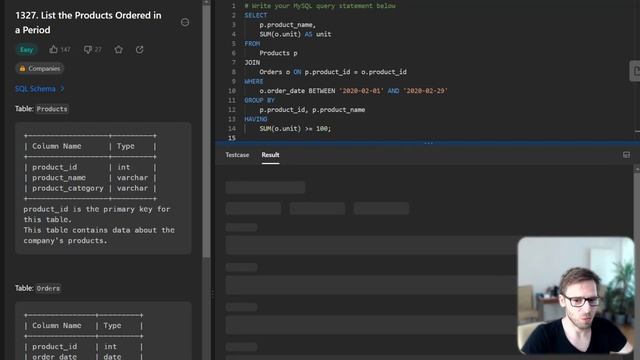Master SQL: Unraveling 'List the Products Ordered in a Period' Query | Real-World SQL Tutorials смотреть онлайн