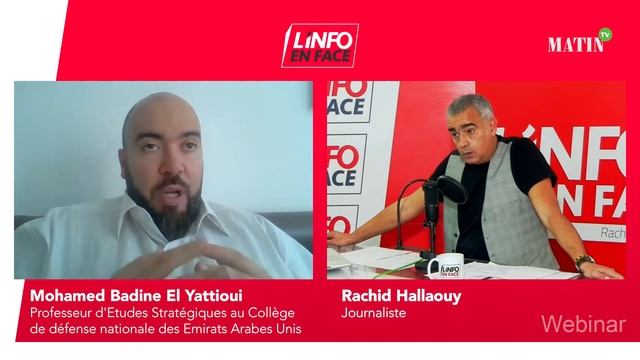 L'Info en Face avec Mohamed Badine El Yattioui смотреть онлайн