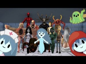 Детская ХОРРОР ИГРА! Spooky's Jump Scare Mansion HD Renovation ПРОХОЖДЕНИЕ 750-900