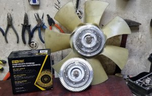 Третья вискомуфта от МЕТАЛПАРТ на УАЗ Патриот