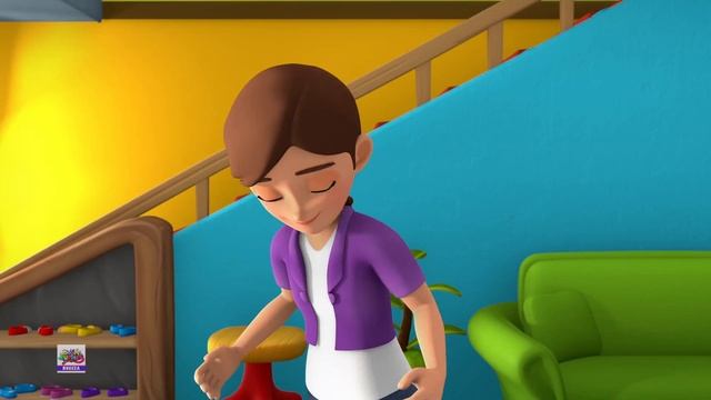 Плавательная песня , Пять маленьких детей + Коллекция русских обучающих видео смотреть онлайн