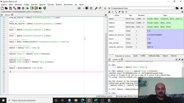 Resetando o Index do DataFrame смотреть онлайн