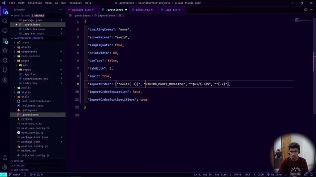 Sort imports using Prettier in a JavaScript Project inside VS Code! смотреть онлайн