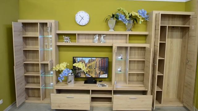 Стенка горка Оскар со шкафом смотреть онлайн