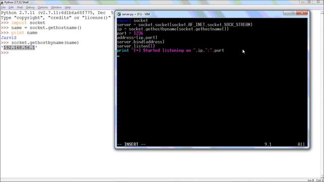 Python Networking : TCP socket tutorial | Client and Server model using python смотреть онлайн