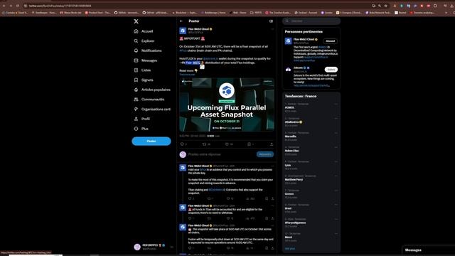 (fin snapshot réalisé)EXPLICATION SNAPSHOT FLUX POUR RECEVOIR LES FLUX-BTC смотреть онлайн