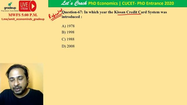 Let's Crack PhD Entrance-CUCET 20 | Episode-1  | Economics | UGC NET | Gradeup | Amit Chatterjee