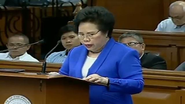 Livestream: Privilege Speech of Sen. Miriam Defensor Santiago смотреть онлайн