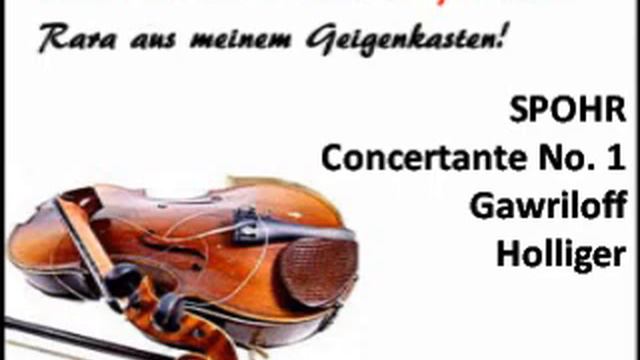 Louis Spohr Concertante No. 1 смотреть онлайн