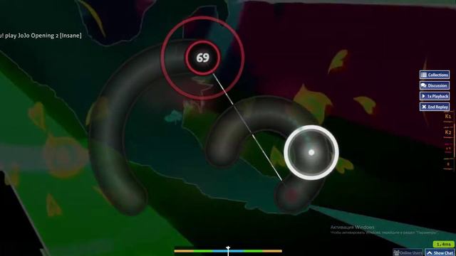 OSU!- Jojo Opening 2 (Cover By Roma Donskoy) смотреть онлайн