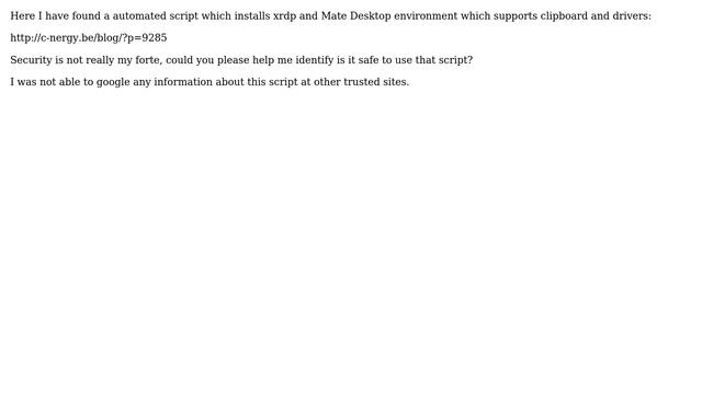 Ubuntu: xrdp installation script смотреть онлайн