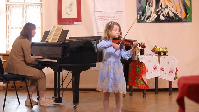 Воловик Софія - Ф. Зейц концерт Соль мажор 2, 3 ч. F. Seitz Concert In G Major 2,3 Parts