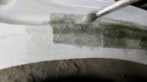 Ремонт сквозной коррозии арки. Без сварки!