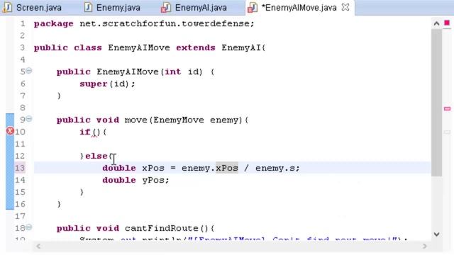 Let's Create a Game in Java: Tower Defense Episode 21 - Move()! смотреть онлайн